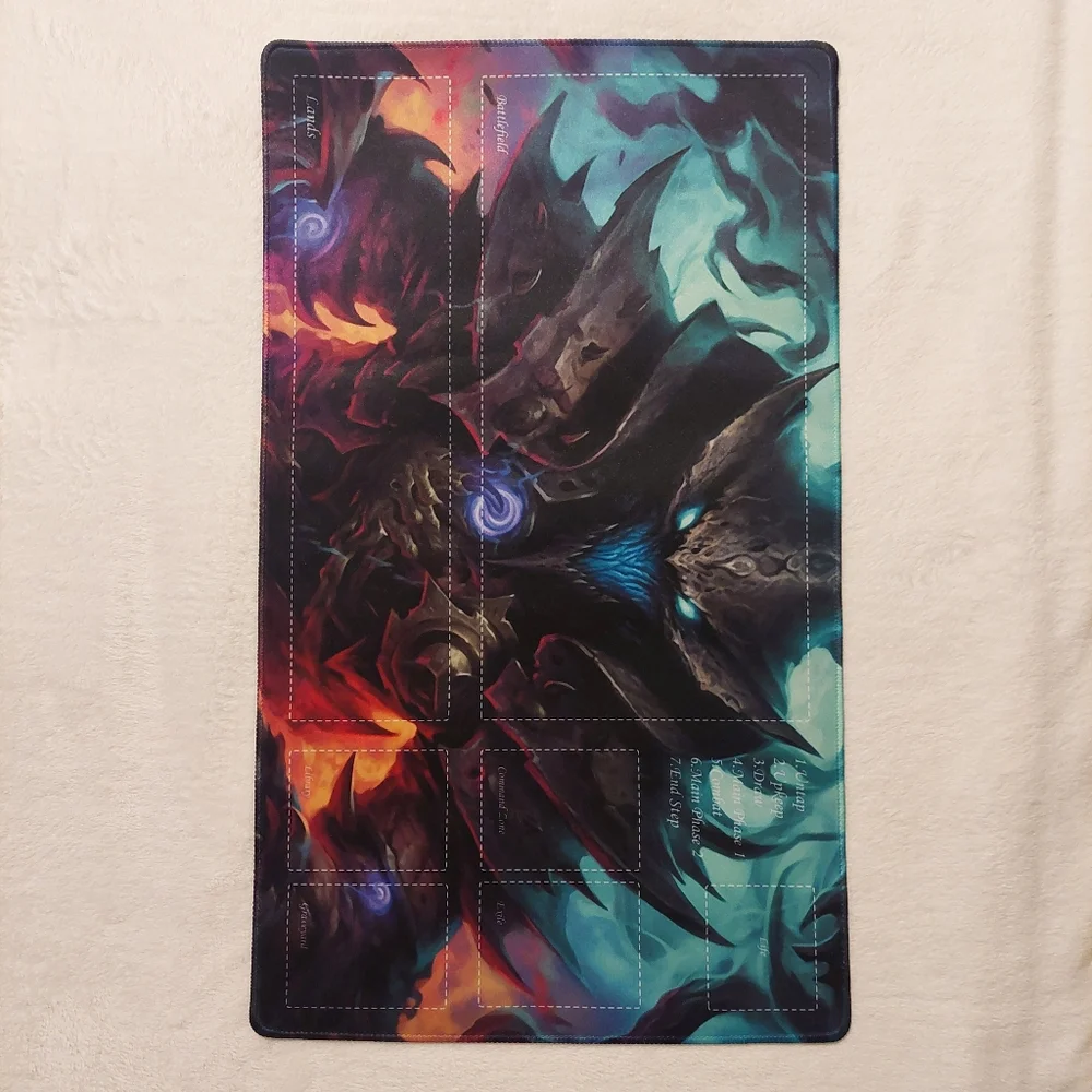 Legends Void Burrower Rek'Sai MTG YGO Pokemon TCG CCG Gaming Mat 23x13.5 Inch